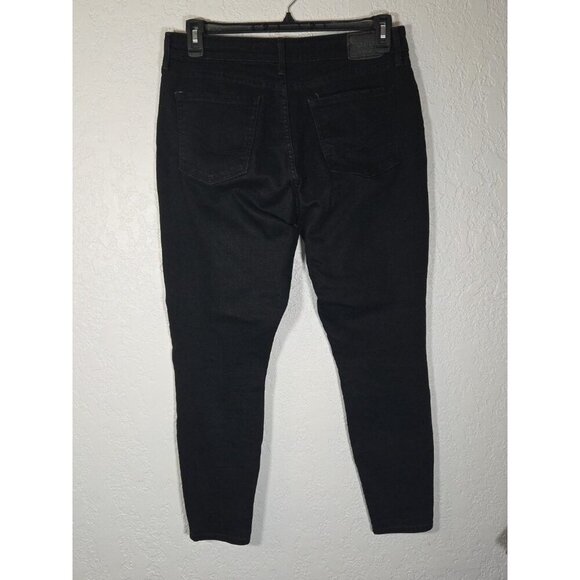 Levi’s Signature Jeans Mid-Rise Skinny Size 12 (31x28) Black - Picture 4 of 6